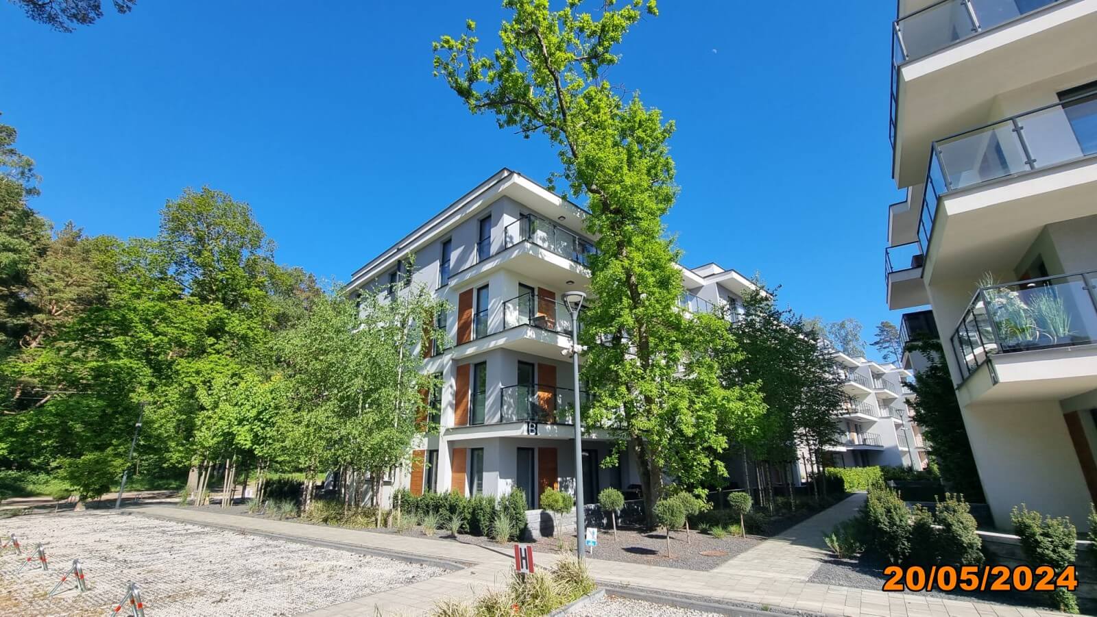 Neubau in Pobierowo an der polnischen Ostsee