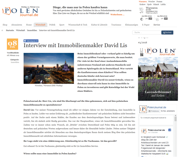 Interview-Immobilienmakler-Polen-David-Lis