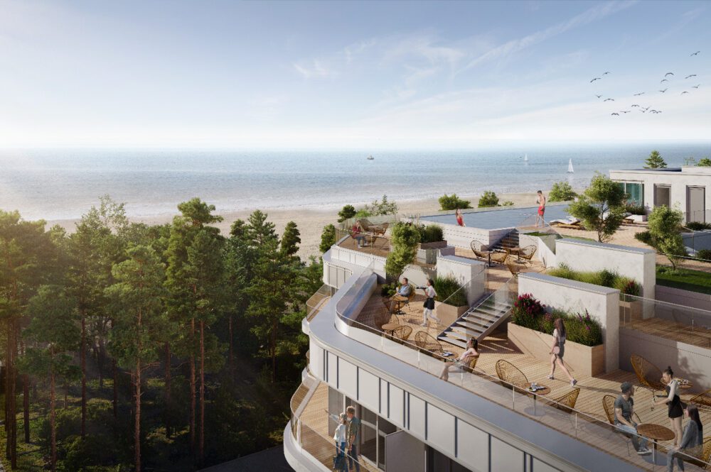 Neubauprojekt in Swinemünde in Strandnähe