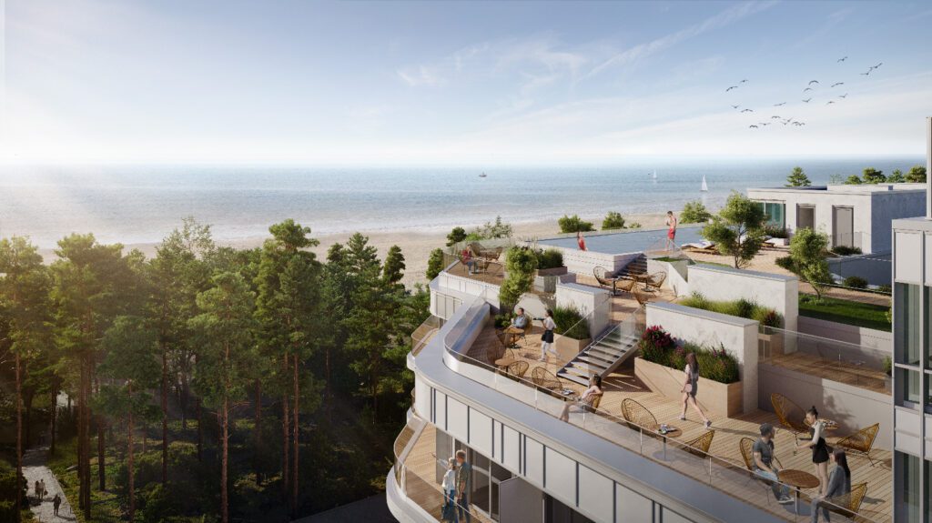 Neubauprojekt in Swinemünde in Strandnähe