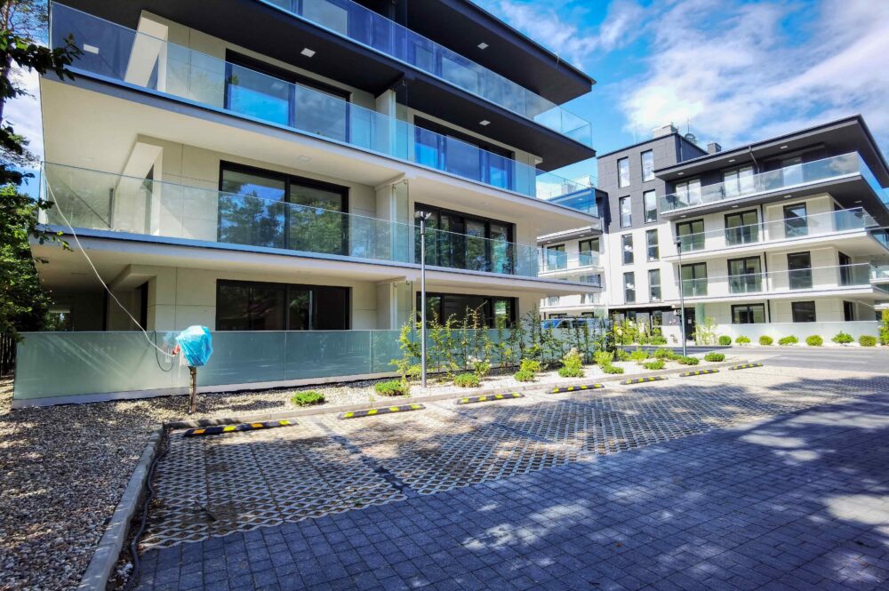 Strandlage polnische Ostsee – Ferienwohnung mit Terrasse