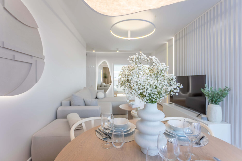 Schlafzimmer mit Einzelbetten in Swinemünde