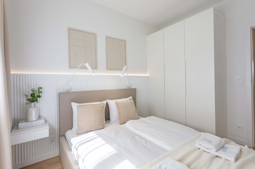 Einbauküche der Wohnung in Swinemünde