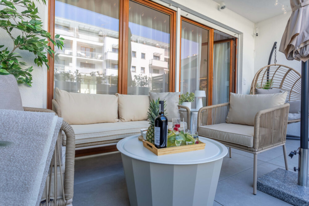 Essplatz der Ferienwohnung in Swinemünde