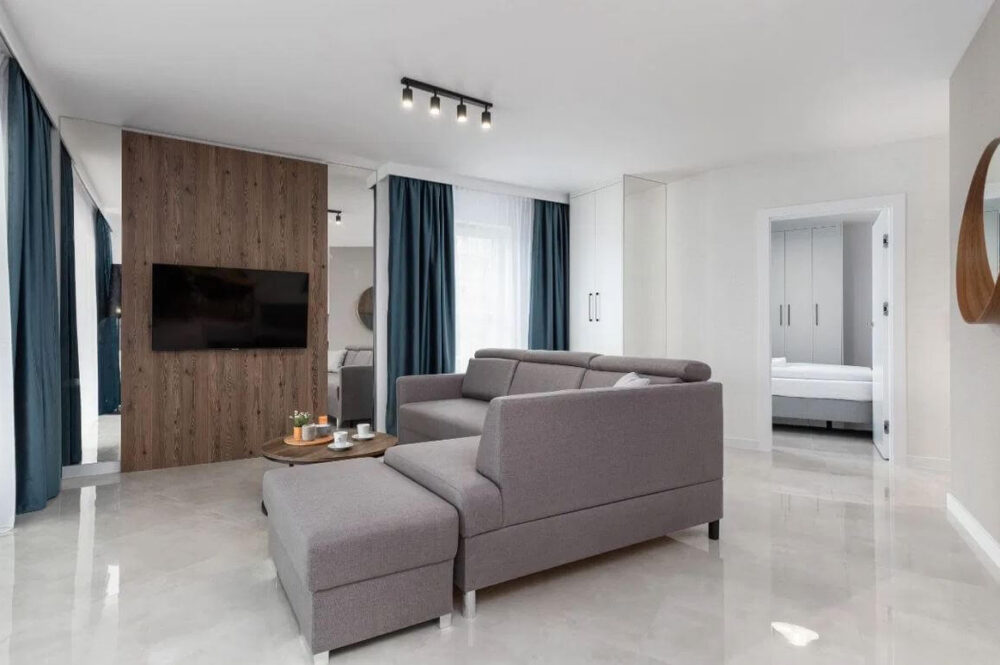 Küche der 3-Zimmer-Wohnung in Swinemünde