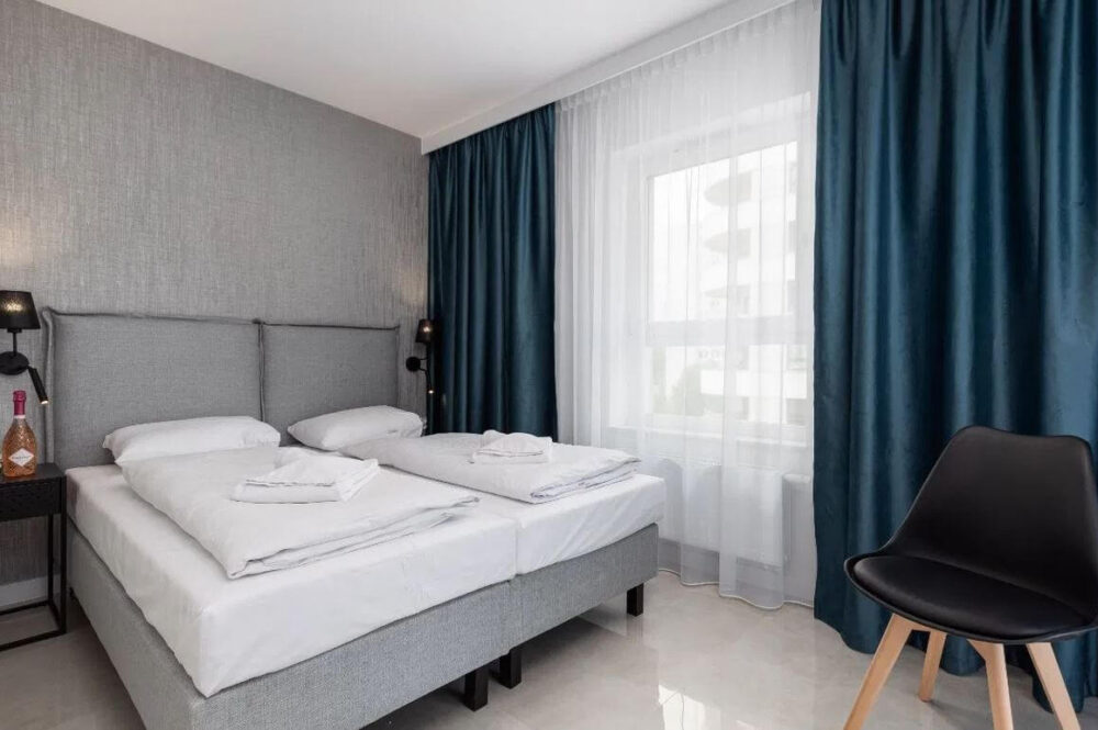 Zweites Schlafzimmer der Wohnung in Swinemünde