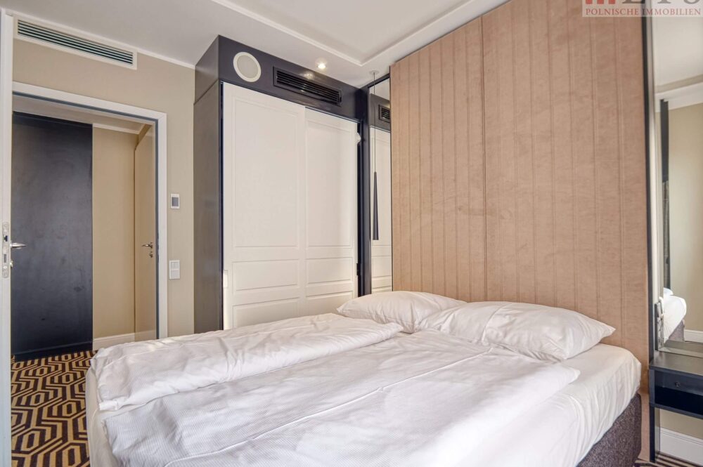 Badezimmer mit Marmorfliesen in Swinemünde