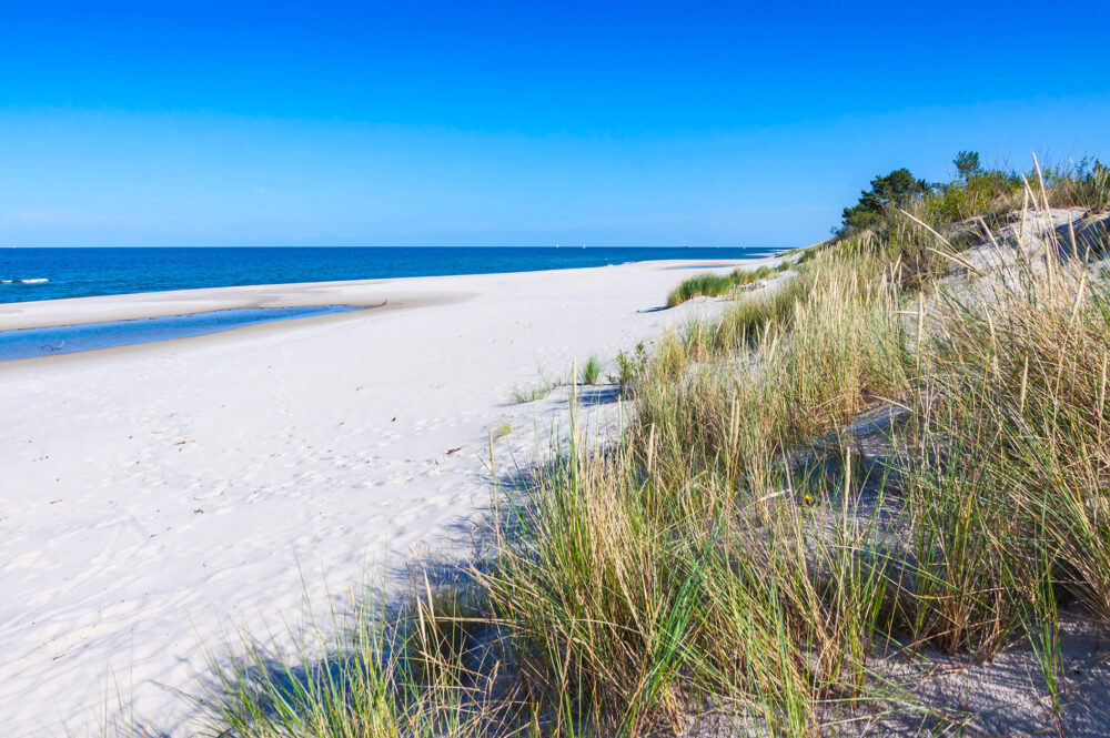 Wohnanlage in Rewal in erster Reihe an der polnischen Ostsee