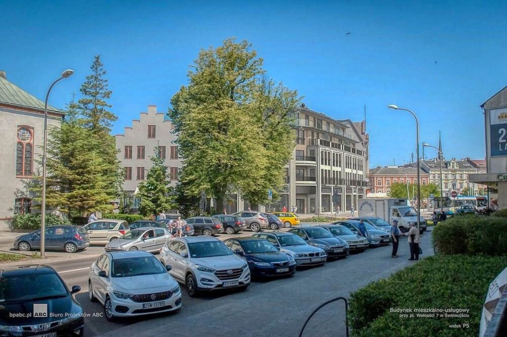 Wohngebäude im Zentrum von Swinemünde