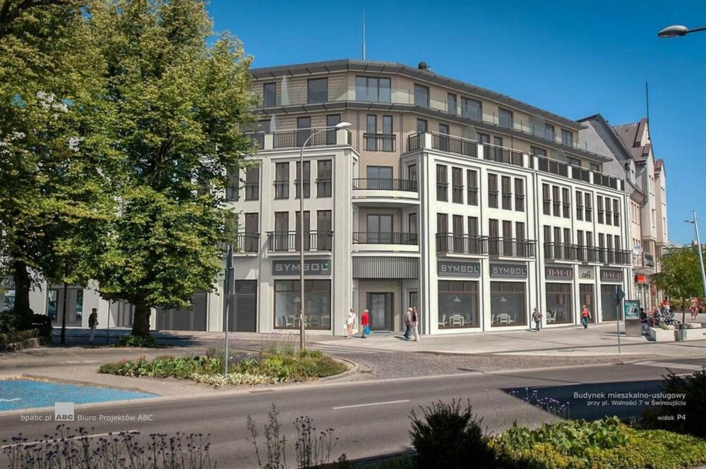 Neubau-Eigentumswohnung in Swinemünde – Außenansicht des Gebäudes