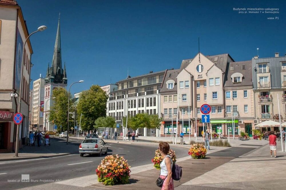 Eigentumswohnung in Swinemünde kaufen – Fassade im Stadtzentrum