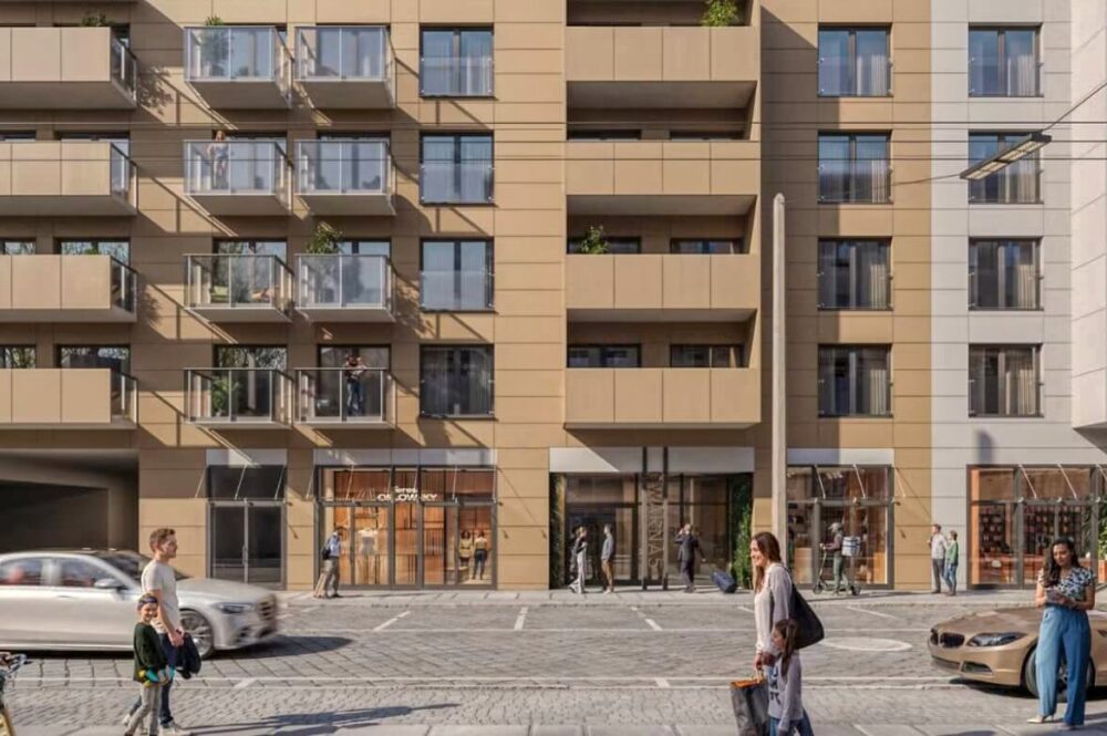 Innenausstattung einer Wohnung in Breslau