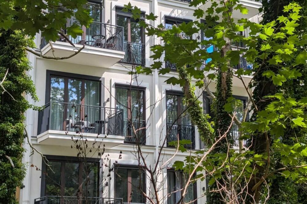 Erdgeschosswohnung Swinemünde mit Terrasse und privatem Vorgarten