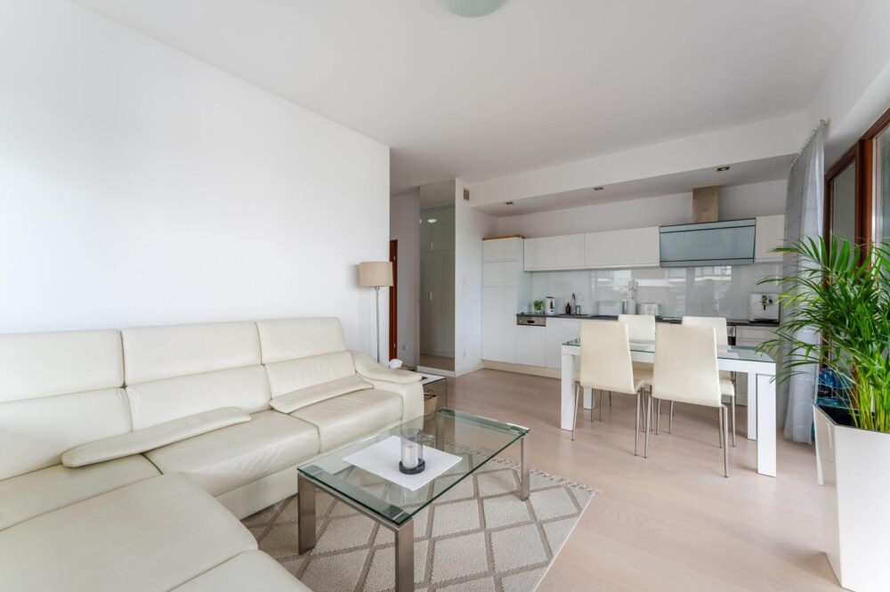 Balkon der Eigentumswohnung in Swinemünde