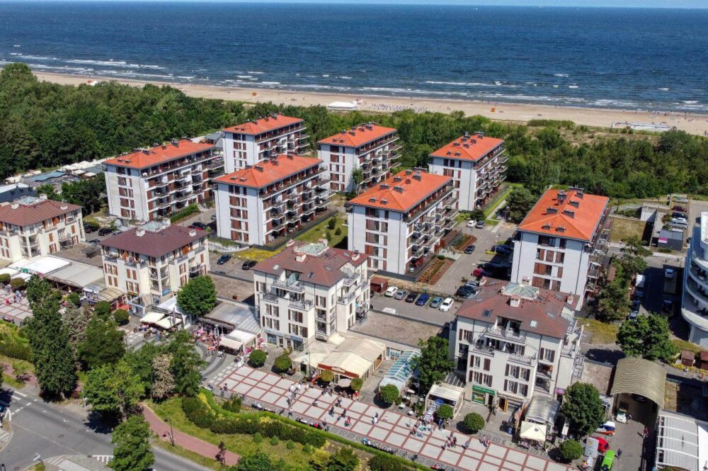 Umgebung der Eigentumswohnung mit Meerblick in Swinemünde