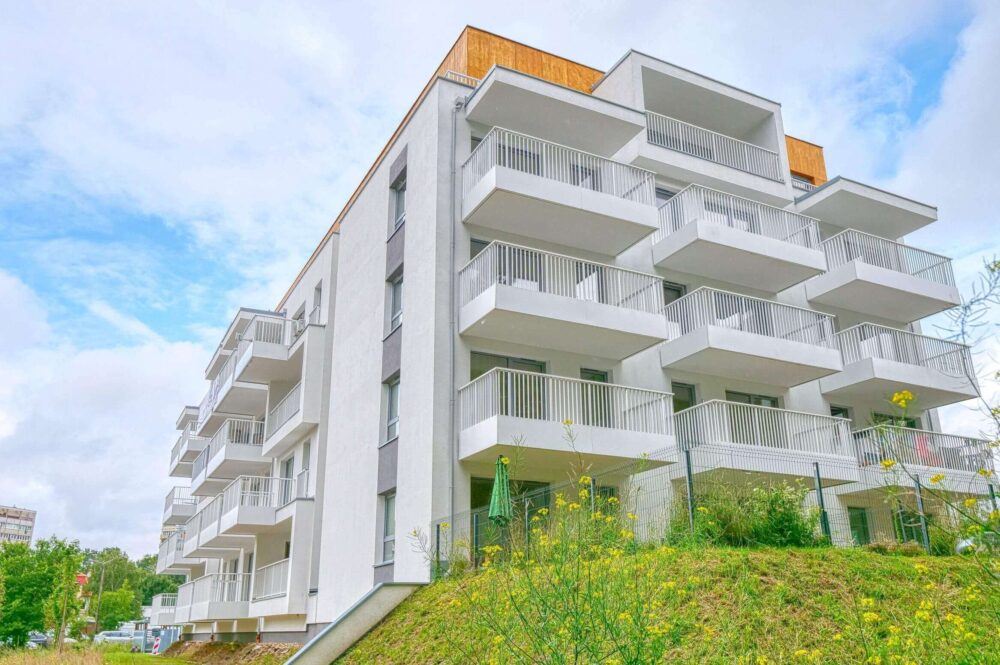 Eigentumswohnung in Swinemünde kaufen, Außenansicht des Neubaus