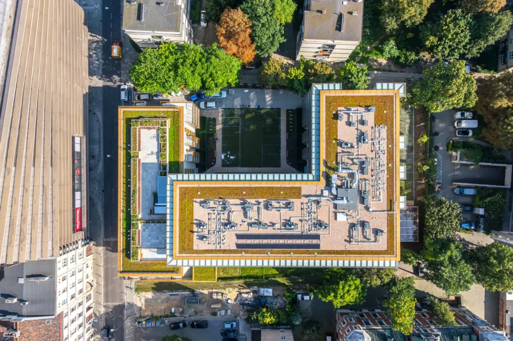 Coworking-Zone für Bewohner in Breslau