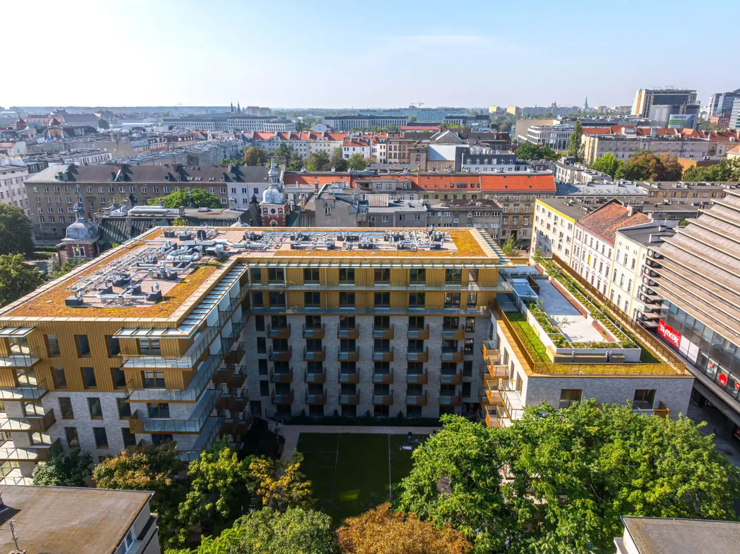 Eingangsbereich mit Rezeption in Breslau
