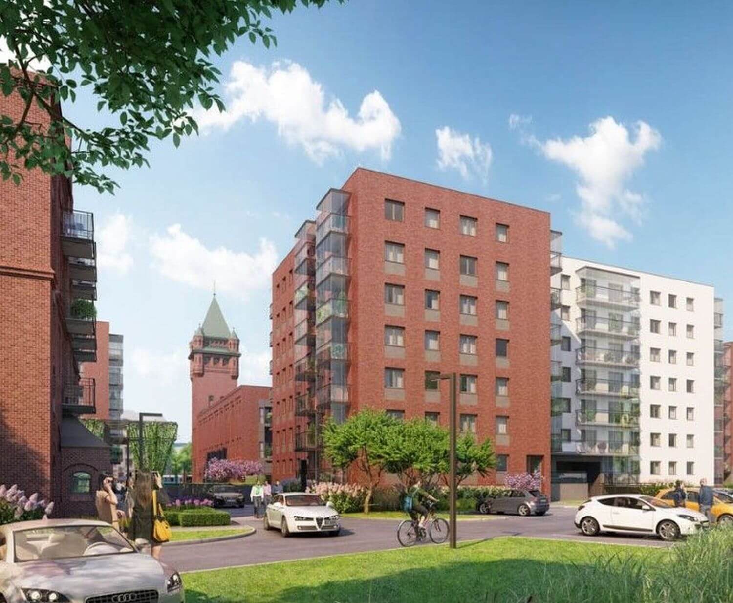Historisches Wohngelände im neuen Glanz Breslau Immobilien – altes Brauereigelände – Bild 3