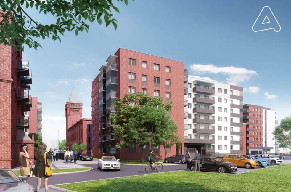 Historisches Wohngelände im neuen Glanz Breslau Immobilien – altes Brauereigelände – Bild 12