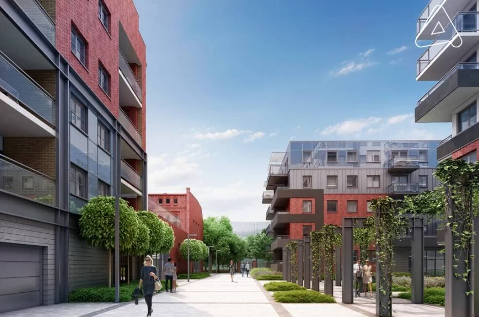 Historisches Wohngelände im neuen Glanz Breslau Immobilien – altes Brauereigelände – Bild 11