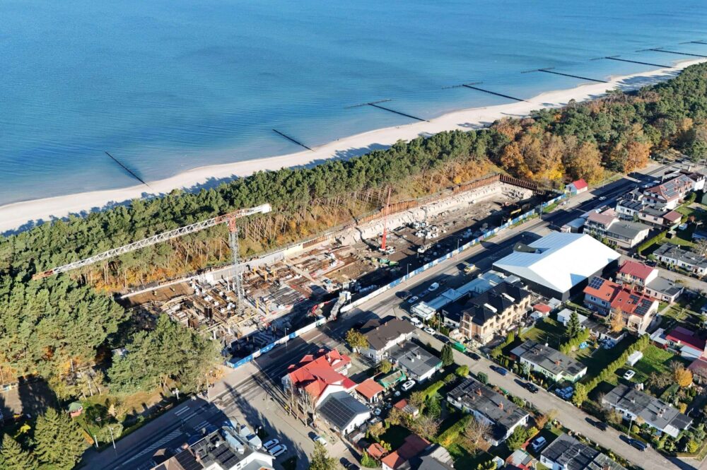 Aparthotel bei Kolberg in erster Reihe am Ostseestrand