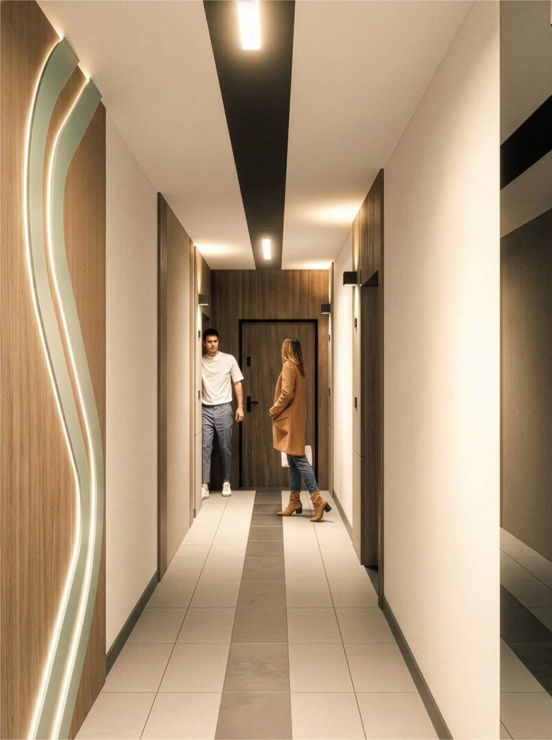 Eingangsbereich mit Lobby in Breslau