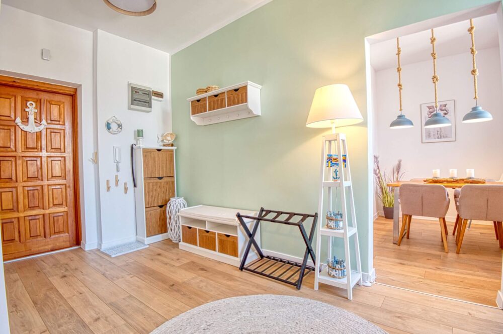 Wohnbereich der Ferienwohnung in Swinemünde