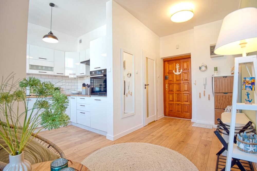 Einbauküche der Ferienwohnung in Swinemünde