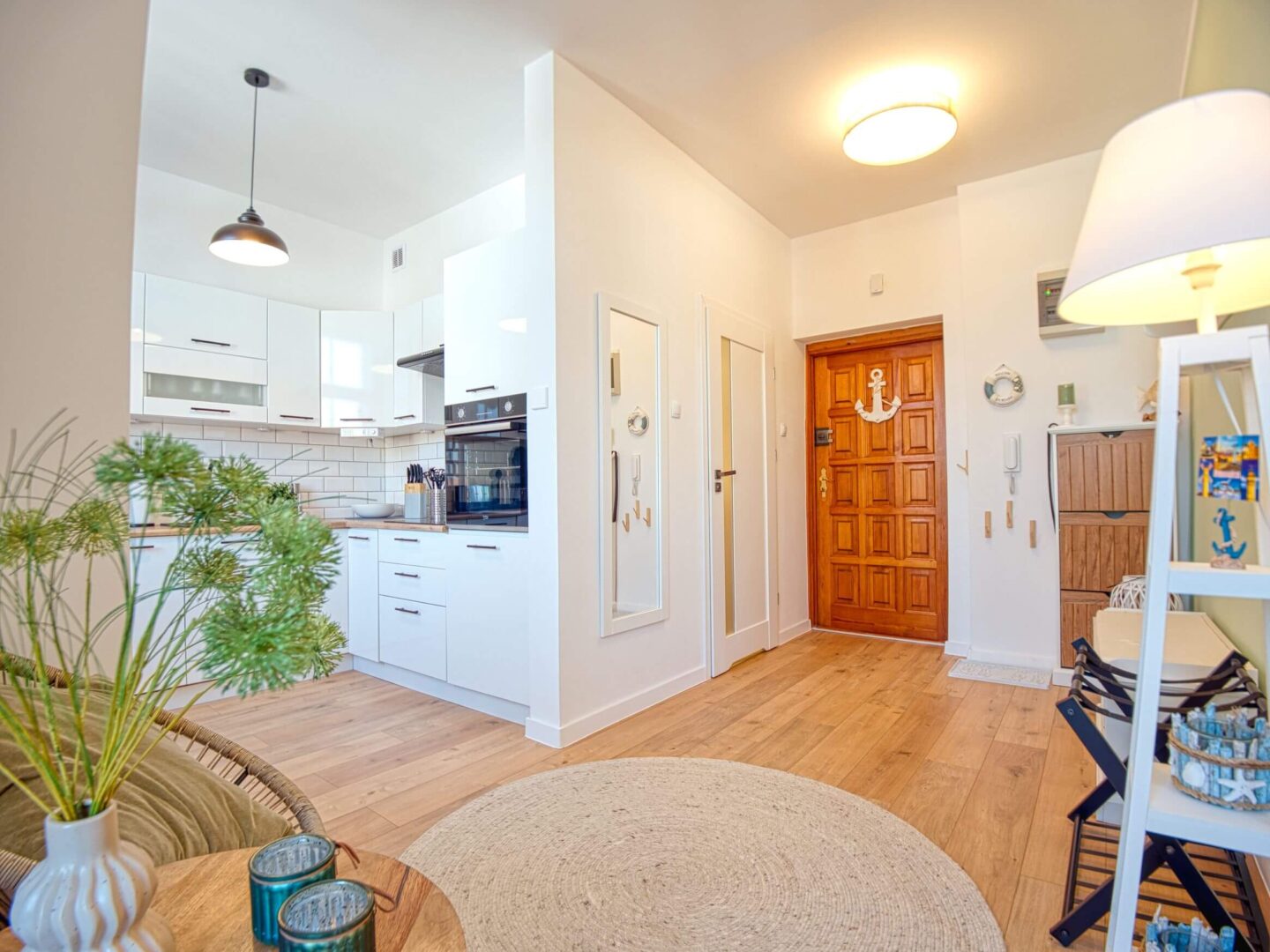 Einbauküche der Ferienwohnung in Swinemünde