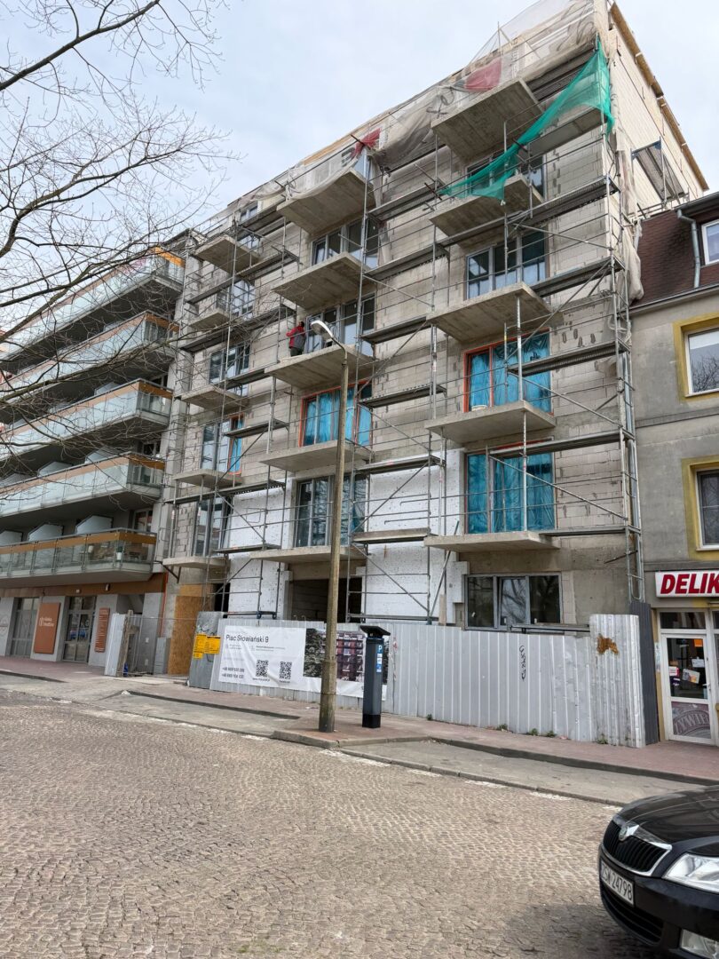 Baufortschritt des Neubauprojekts in Swinemünde