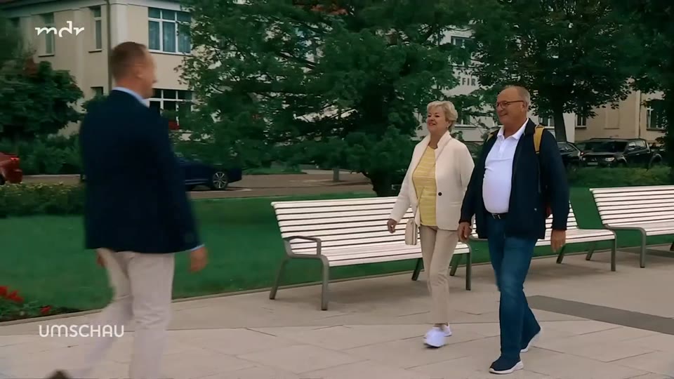 David Lis beim MDR-Dreh an der polnischen Ostsee