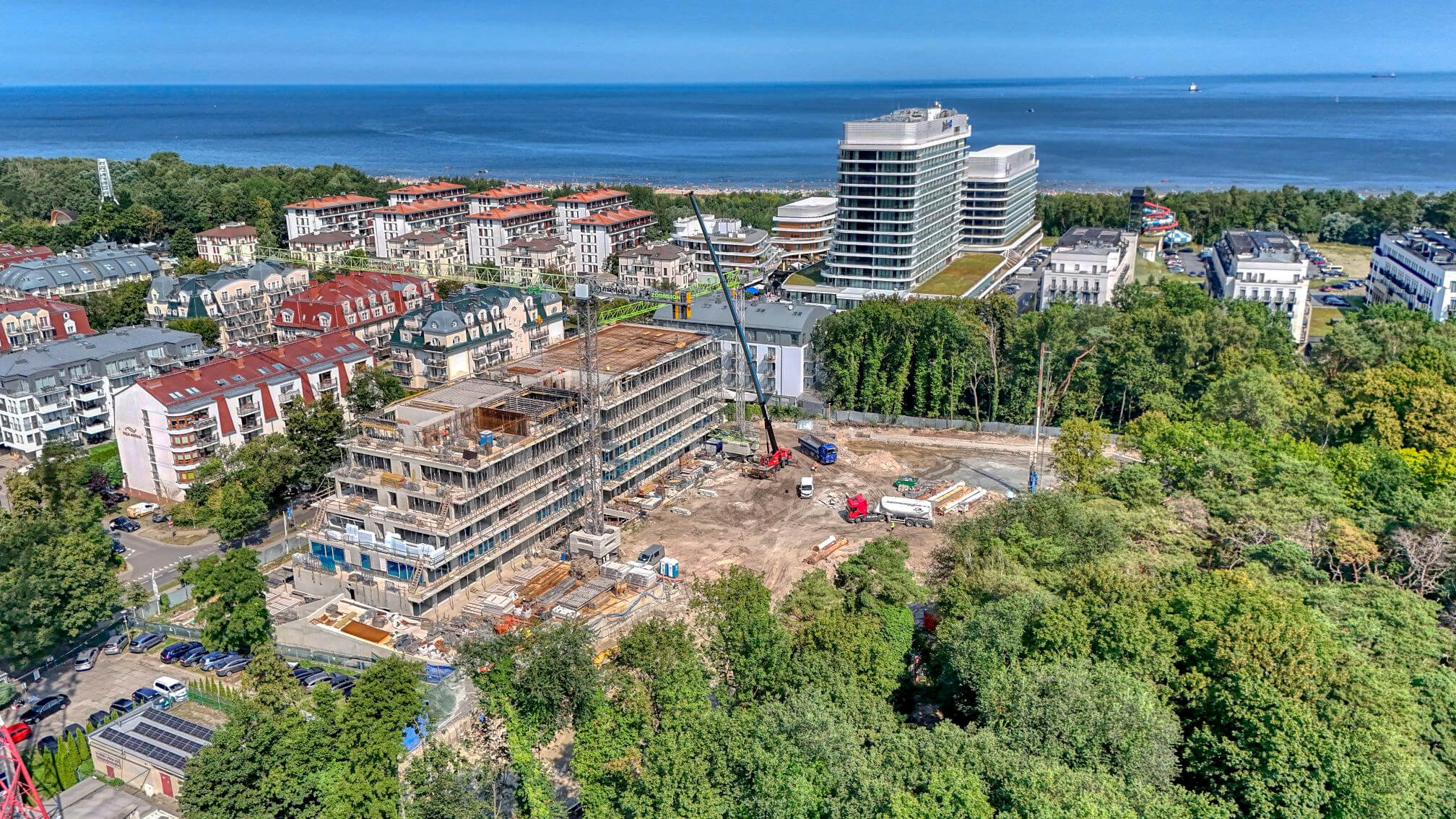 Neubau eines Warschauer Bauträgers in Promenadennähe in Swinemünde