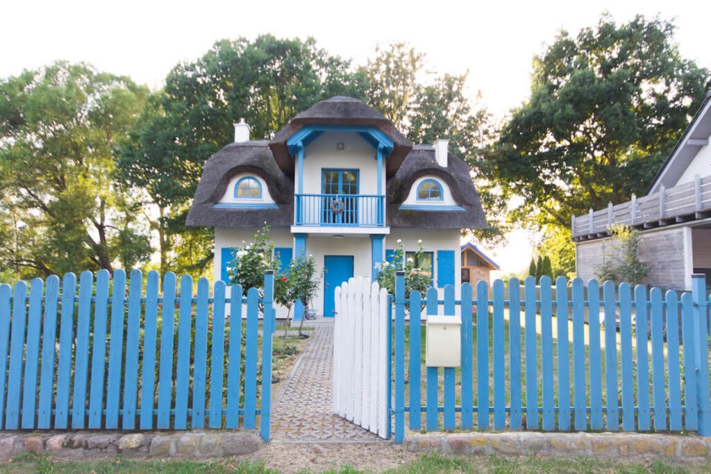Haus wie aus dem Märchen Stettiner Haff Seeblick