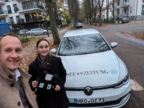 Kundenfoto Pressetermin