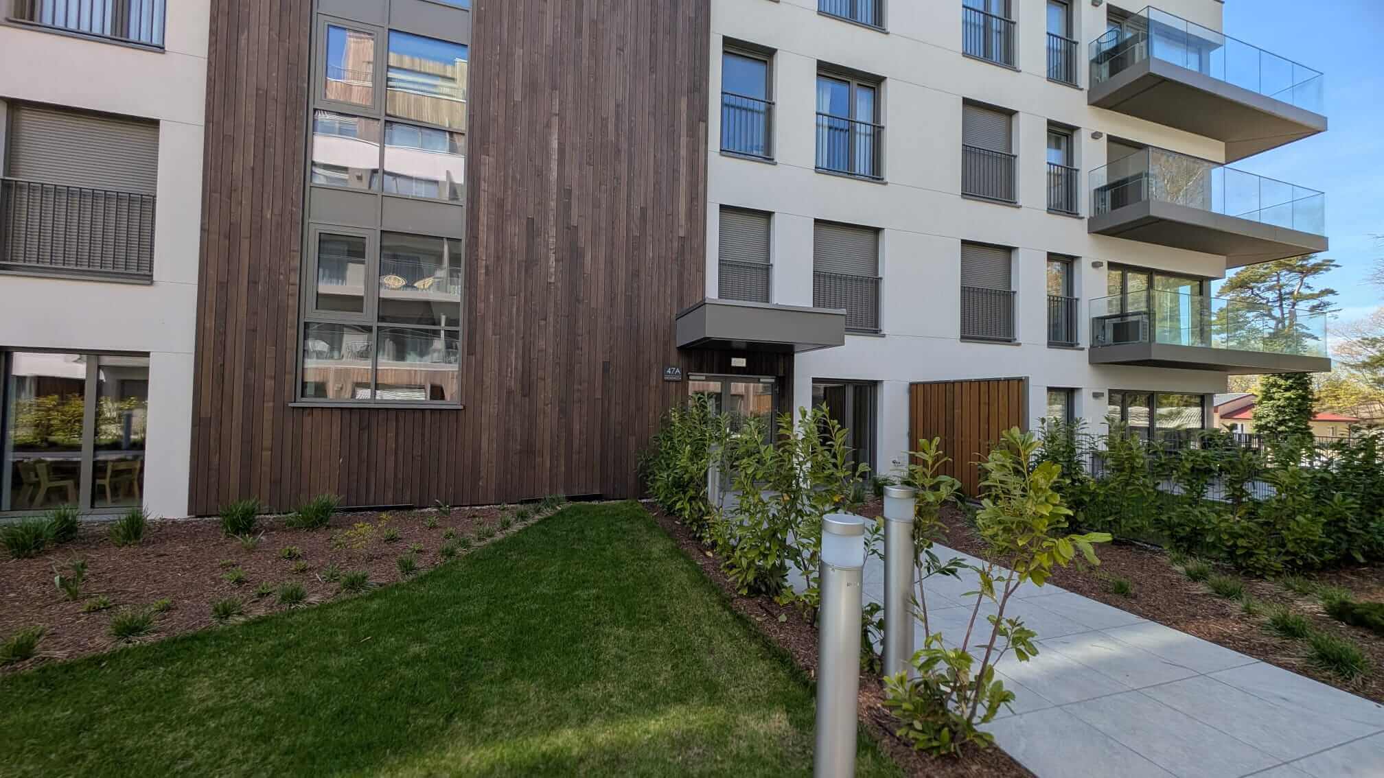 Neubau in Dziwnow in direkter Strandlage an der polnischen Ostsee