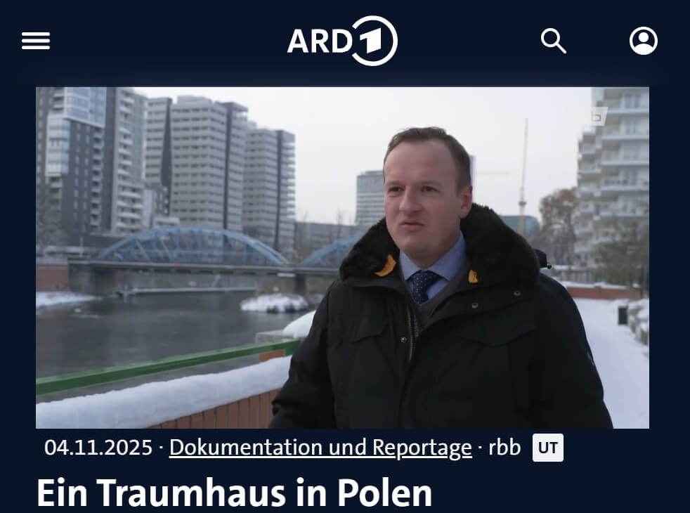 David Lis im ARD-Fernsehbeitrag