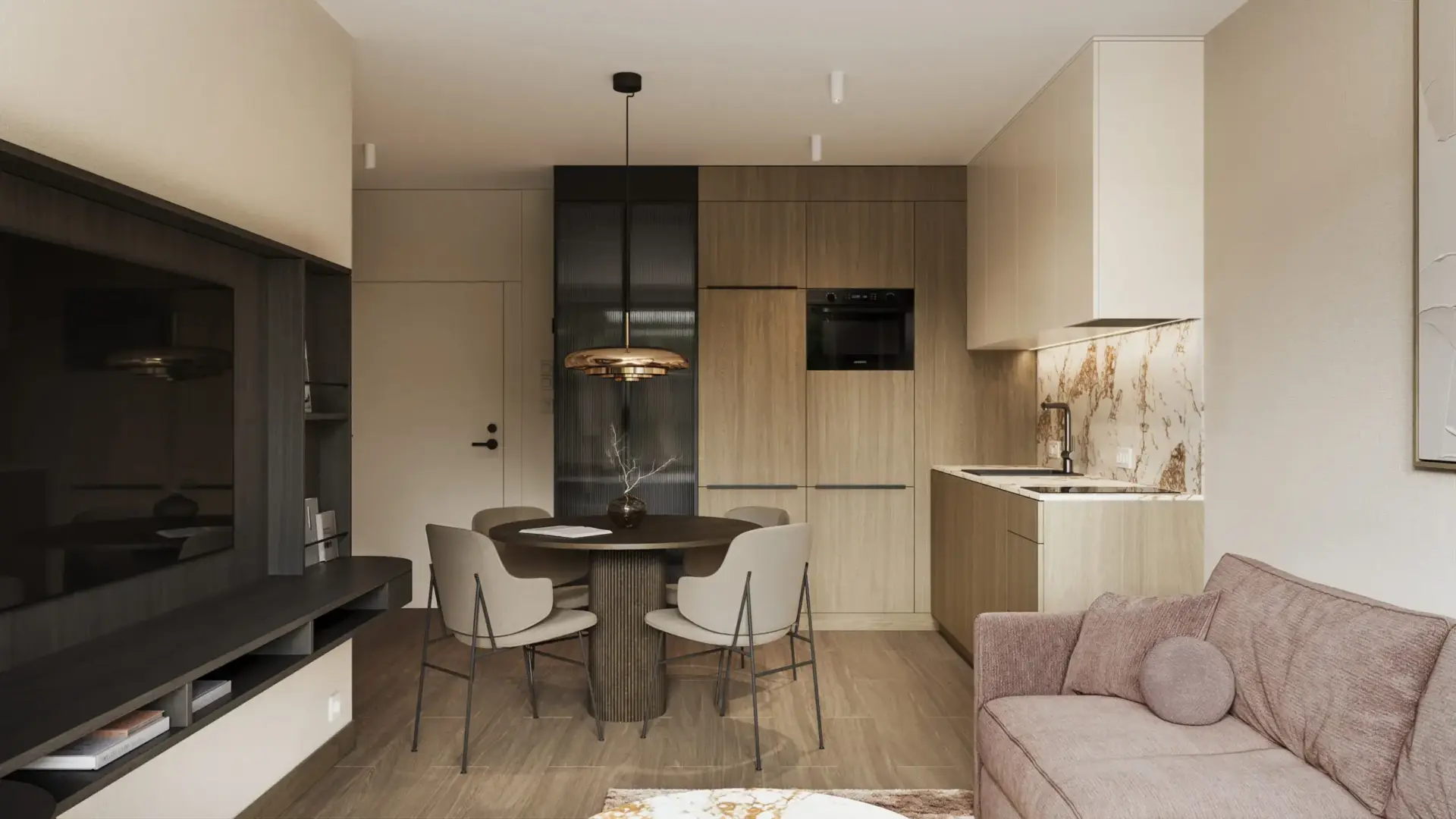 Neubauwohnung in Swinemünde mit bodentiefer Verglasung – Visualisierung 9