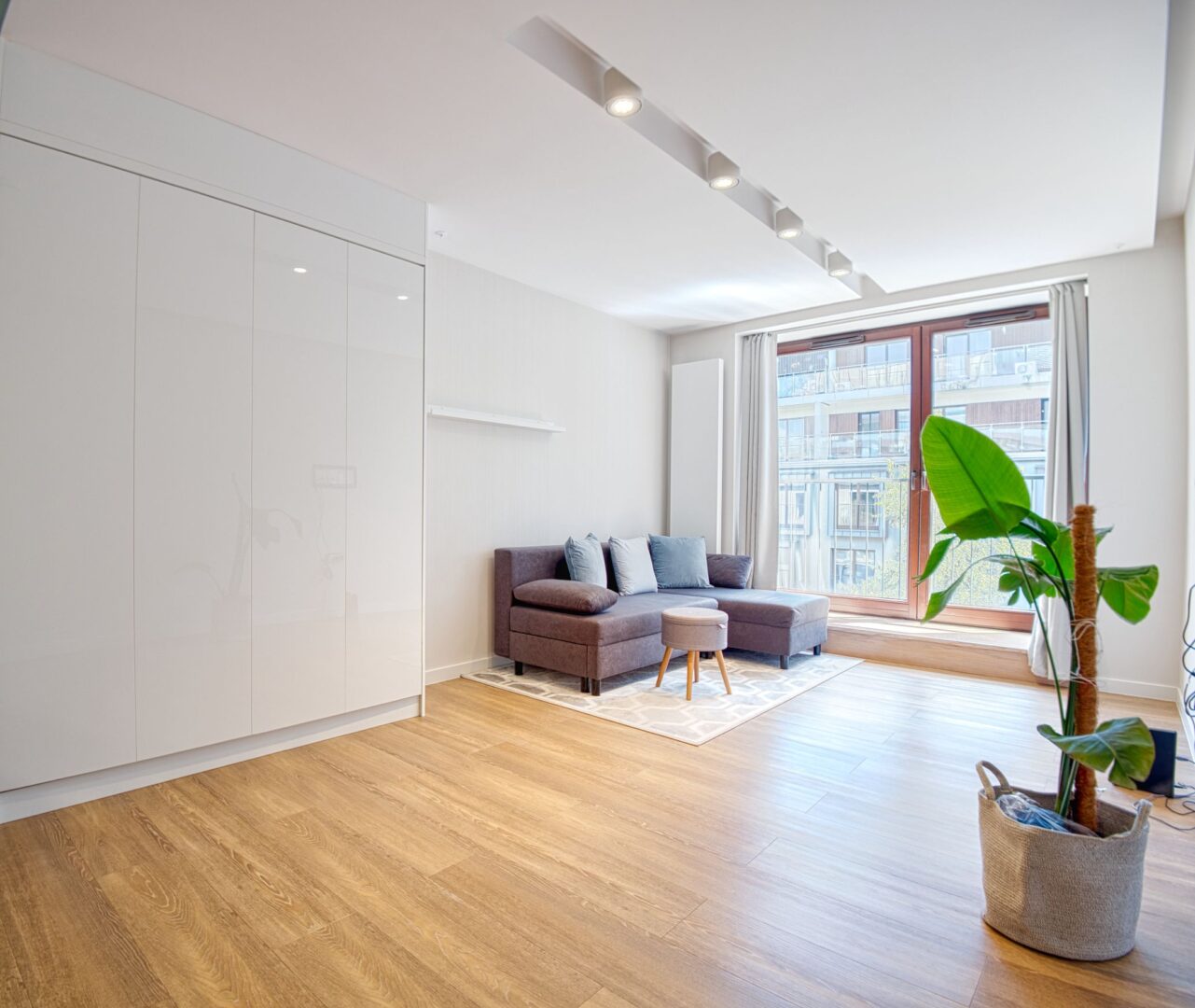 Repräsentative Lobby des Wohnhauses in Breslau