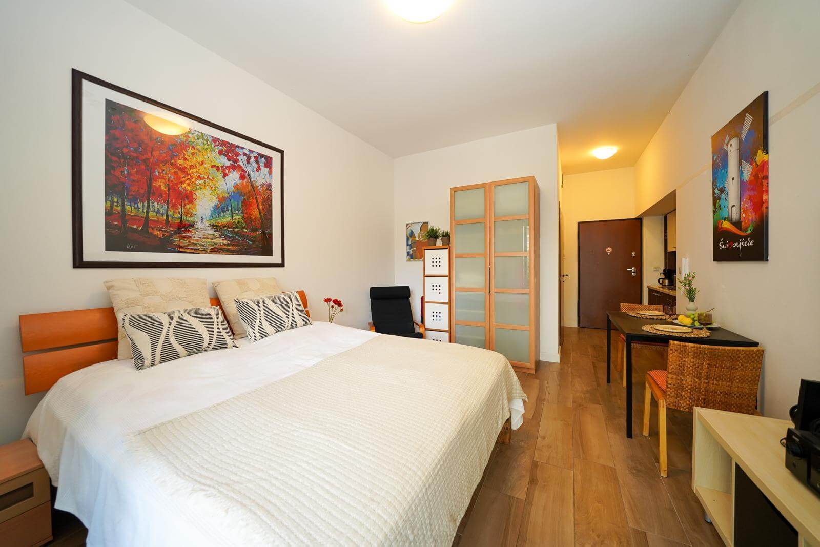 Wohnraum des Apartments – Großansicht