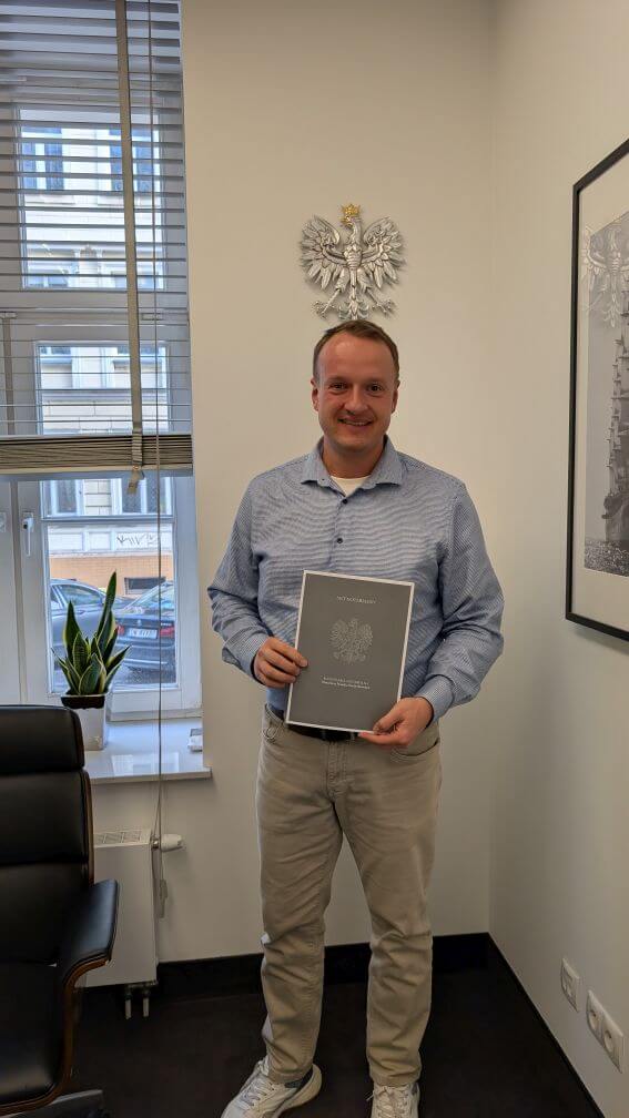 Notartermin in Polen per Vollmacht: David Lis erledigt die Beurkundung für seinen Kunden
